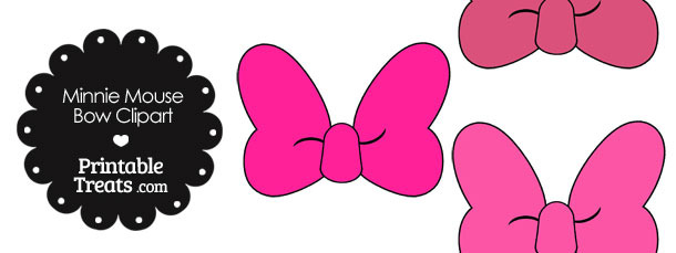 610x229 Minnie Mouse Bow Clipart