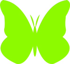 298x273 Gallery Clipart Green Butterfly