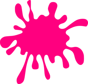 298x282 Pink Splatter Clip Art