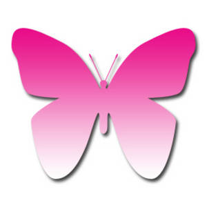 300x300 Pink Butterfly Clipart Clipart Panda