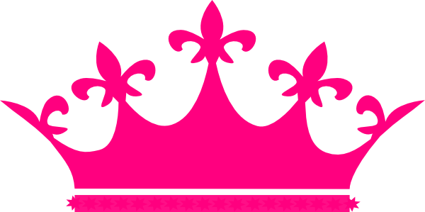600x299 Pink Princess Crown Clipart Clipartfox