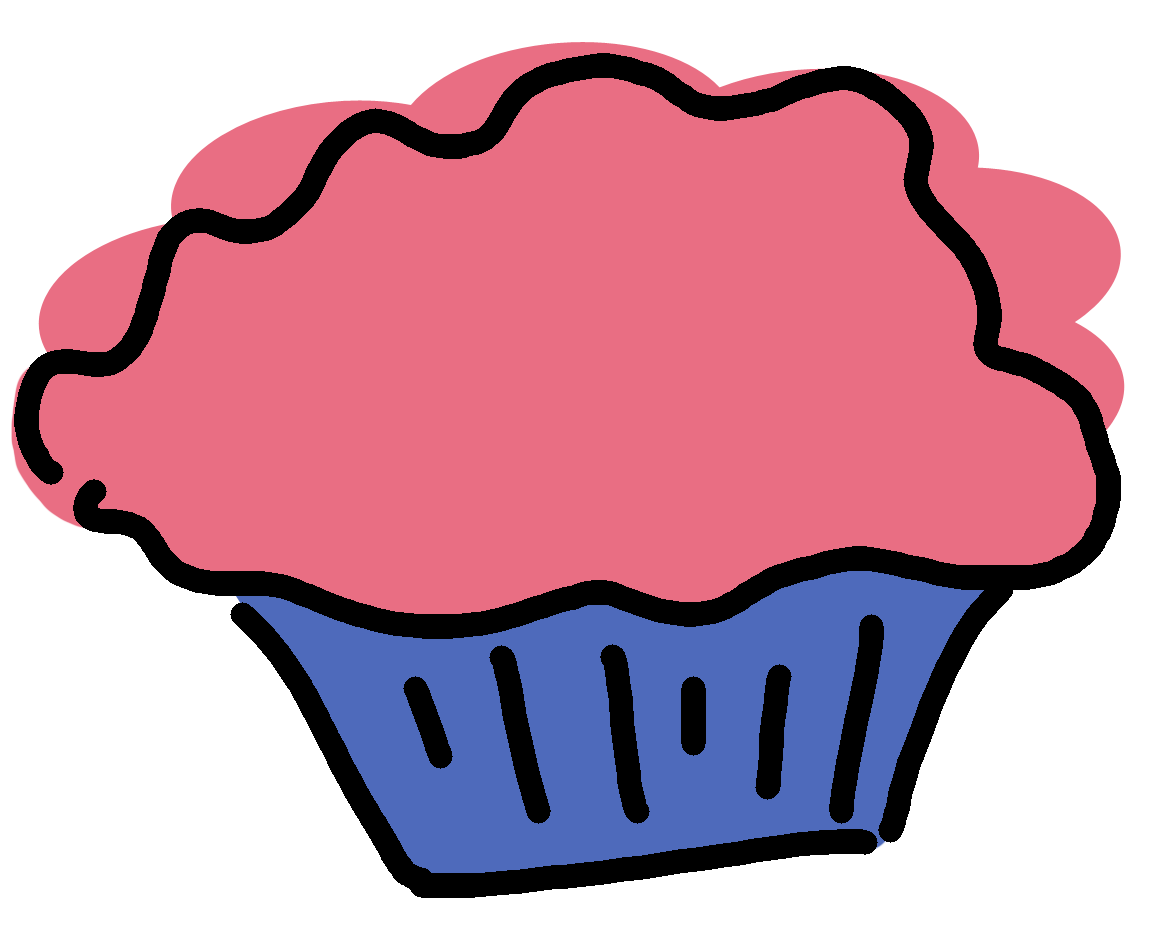 1174x952 Pink Cupcake Clipart