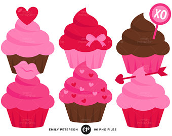 340x270 Pink Cupcake Clipart Digital Cupcakes Clip Art Png Girls Birthday