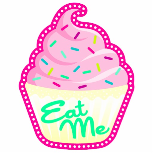 512x512 Pink Cupcakes With Sprinkles Clipart