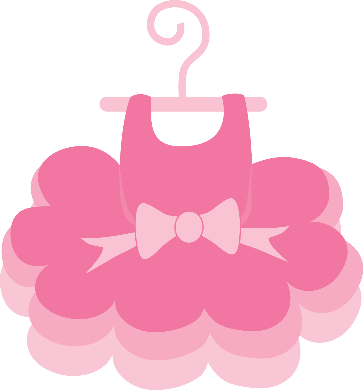 1242x1332 Pink Dress Clipart Ballet