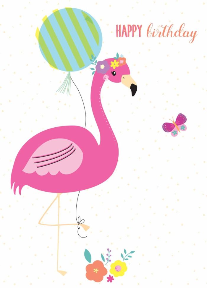 pink flamingo clipart free