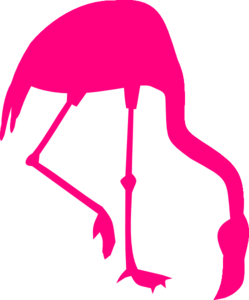 249x300 Pink Flamingo Silhouette Clip Art