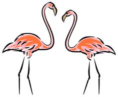 236x193 Flamingo Clipart
