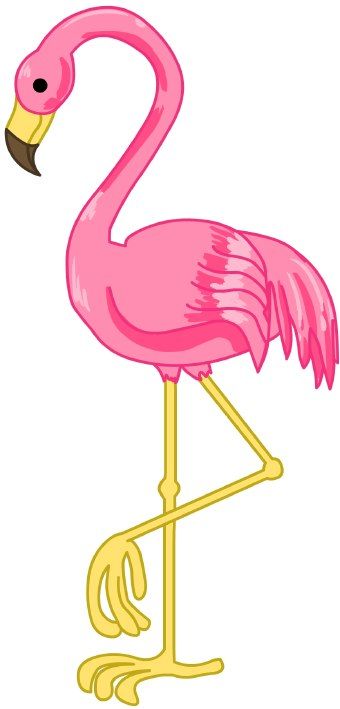 Pink Flamingos Clipart | Free download on ClipArtMag