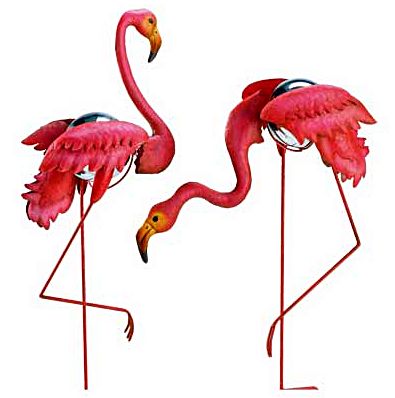 395x398 Flamingo Christmas Clipart