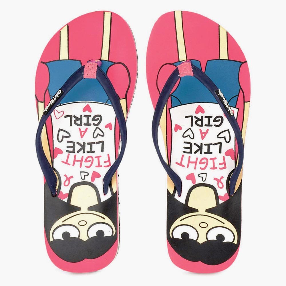 1000x1000 Fighter Pink Flip Flops