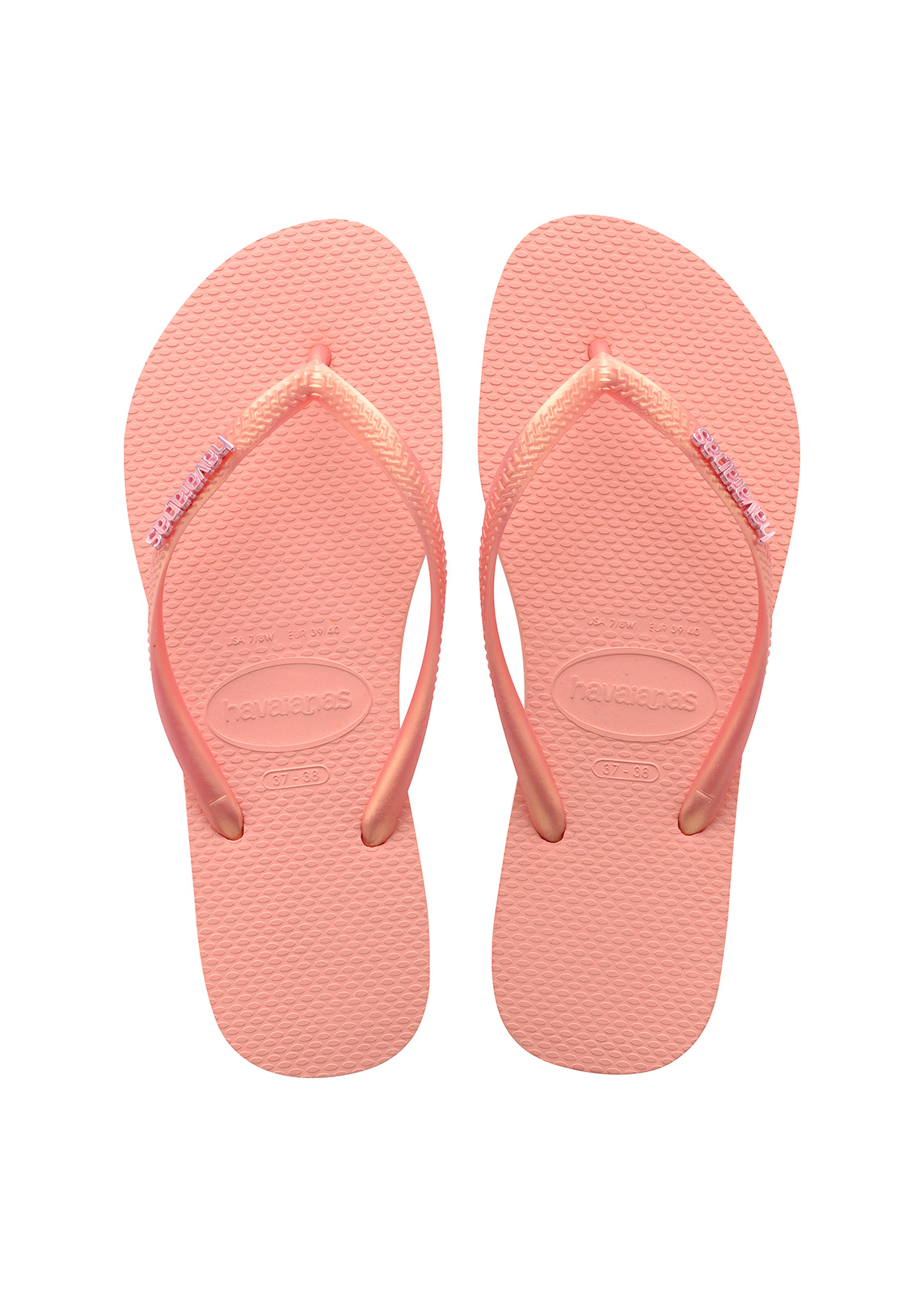 1143x1600 Havaianas Pink Flip Flops