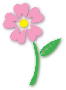 220x300 Pink Daisy Flower Clipart Clipart Panda