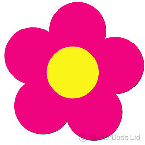 300x300 Dark Pink Flower Clipart