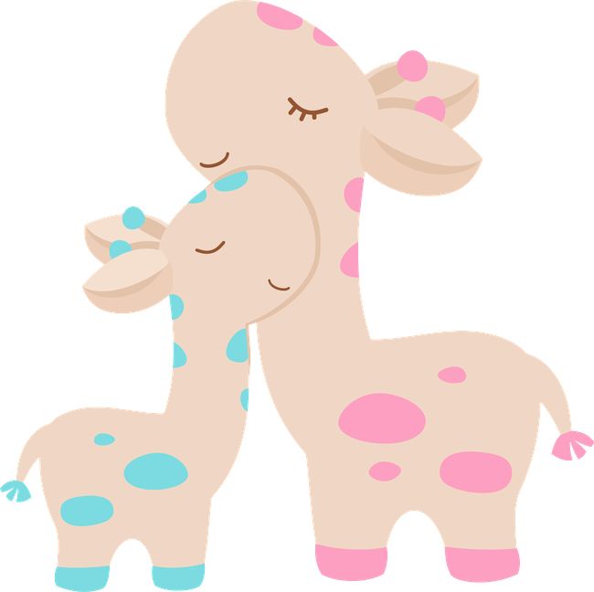Pink Giraffe Clipart | Free download on ClipArtMag