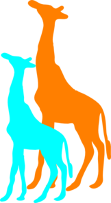 162x295 Free Giraffe Clip Art Sticking Its Neck Out