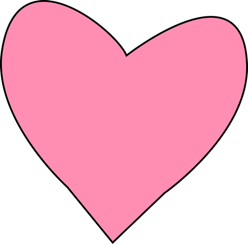 500x493 Pink Heart Clipart For Free 101 Clip Art