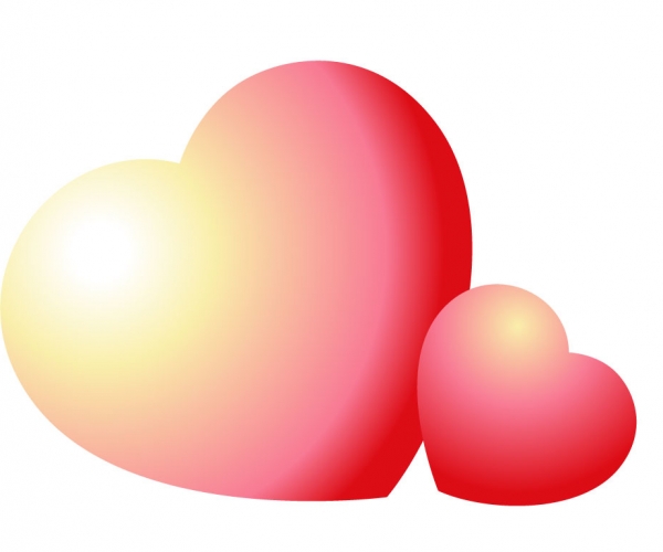 600x500 Lovable Clip Art Two Hearts Clipart Two Hearts Clip Art