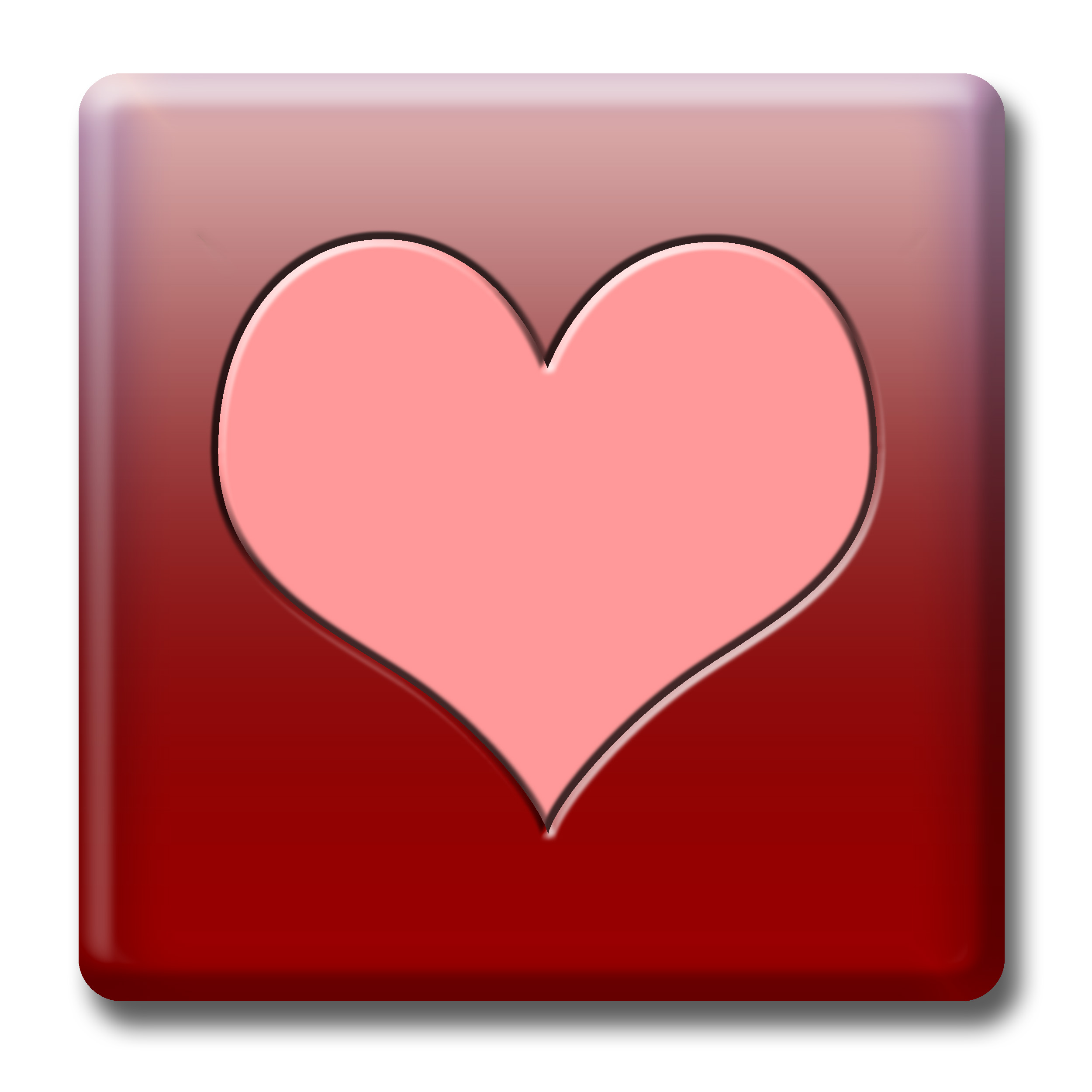 2500x2500 Free Image Of Romance Heart Icon