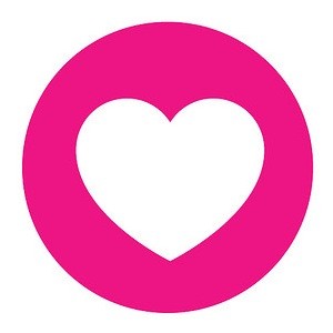 300x300 Pink Heart Icon Careergasm