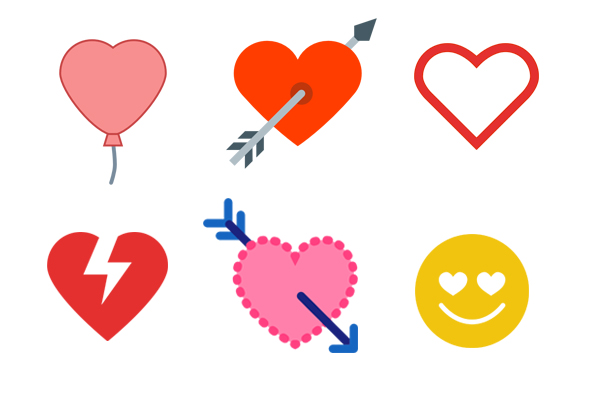 600x400 Heart Outline