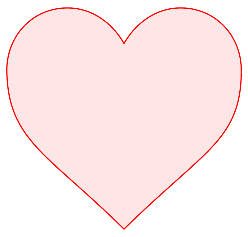 800x764 Clipart Big Pink Heart