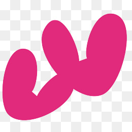 260x260 Two Pink Hearts, Vector Diagram, Pink Heart, Two Png And Vector