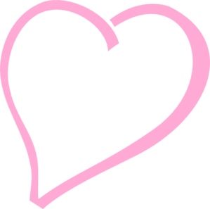 299x297 Single Pink Heart Clip Art