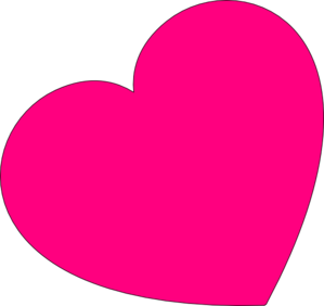 299x282 Small Pink Heart Clipart