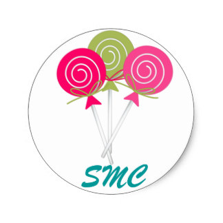 324x324 Lollipop Stickers Zazzle