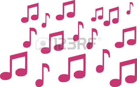 450x286 Music Notes Triple Royalty Free Cliparts, Vectors, And Stock