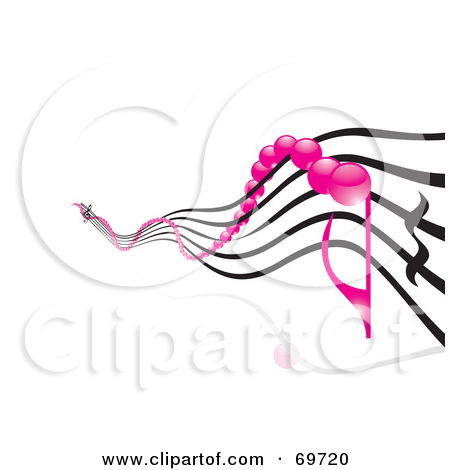 450x470 Pink Musical Notes Background Clipart Panda
