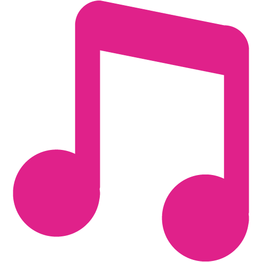 Pink Music Notes | Free download on ClipArtMag