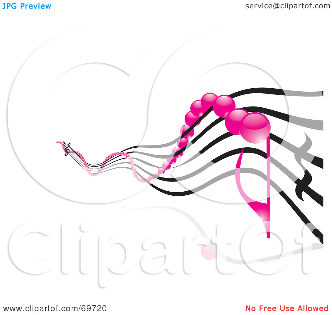 1080x1024 Pink Musical Notes Background Clipart Panda