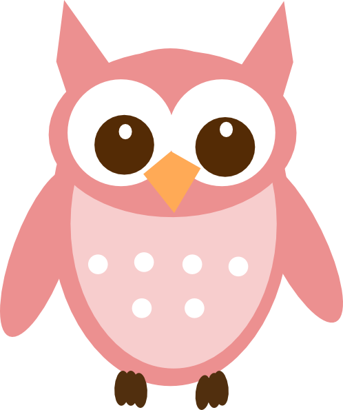 498x595 Rose Pink Owl Clip Art Vector Online Royalty Free