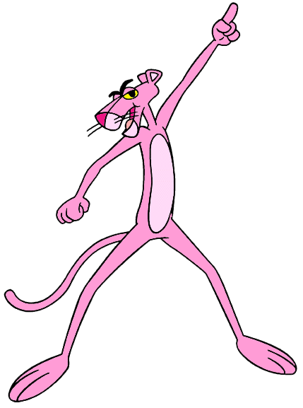 Pink Panther Clipart | Free download on ClipArtMag