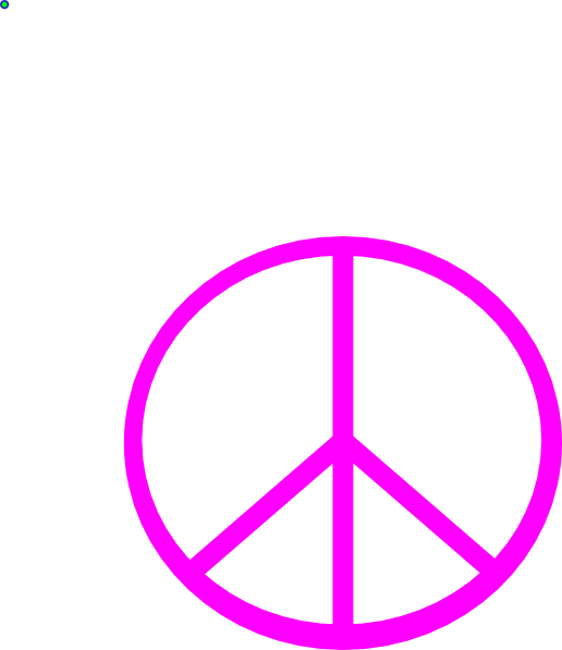 516x597 Peace Sign Clip Art