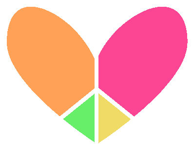 398x313 Peace Sign Heart Square Clip Art