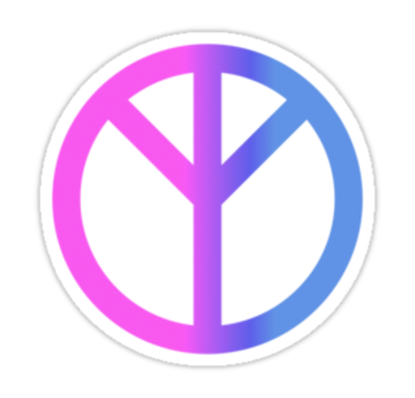 Pink Peace Sign | Free download on ClipArtMag