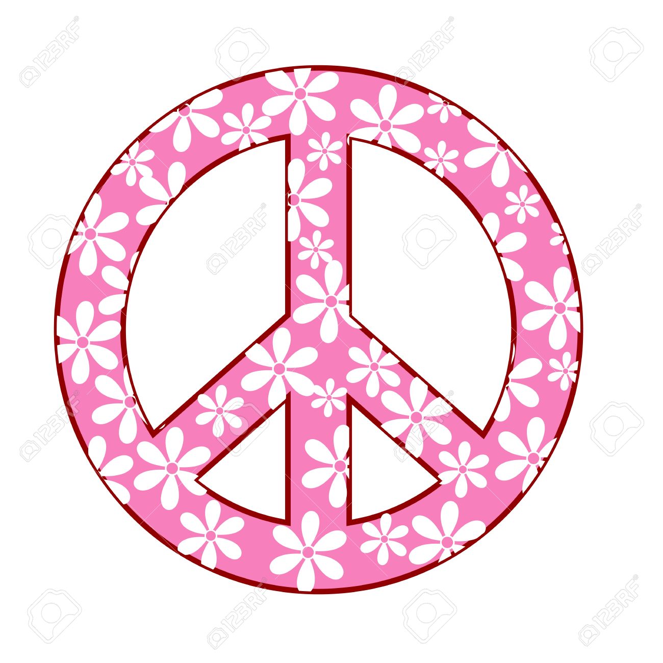 Pink Peace Signs Free Download On Clipartmag