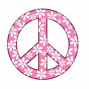 Pink Peace Signs | Free download on ClipArtMag