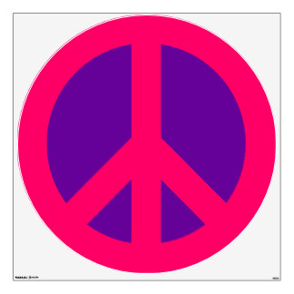 324x324 Pink Peace Sign Art Amp Framed Artwork Zazzle