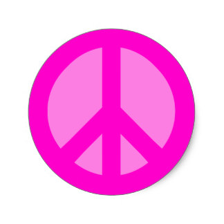 Pink Peace Signs | Free download on ClipArtMag