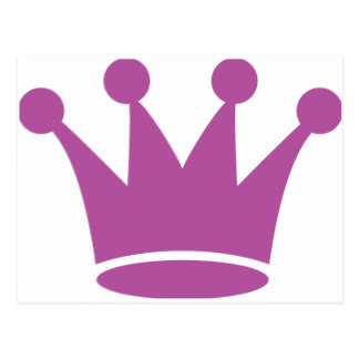 324x324 Pink Princess Crown Postcards Zazzle