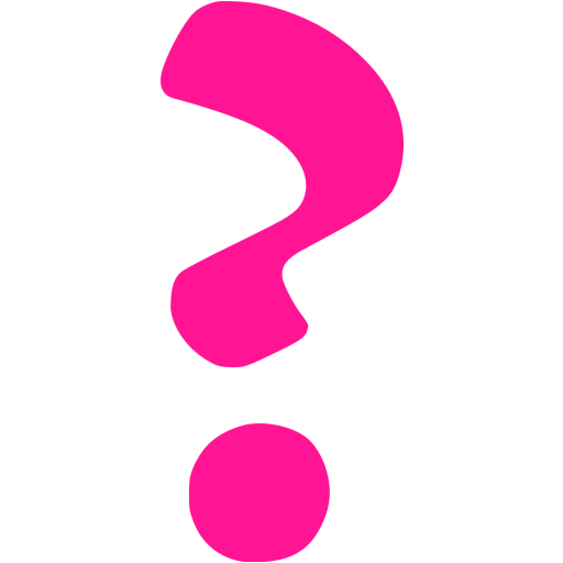 Pink Question Mark Free download on ClipArtMag