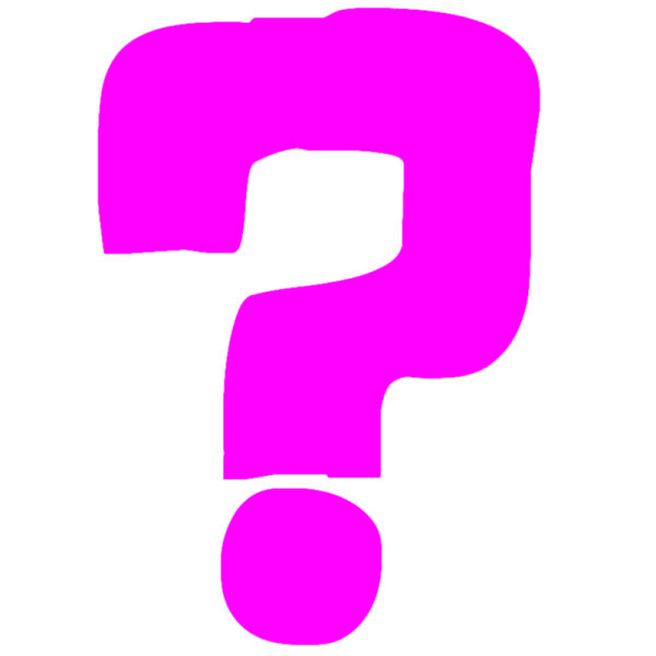 600x600 Purple Clipart Question Mark