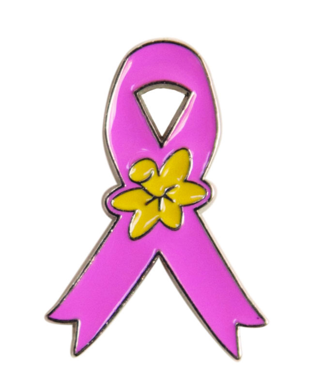 667x803 Pink Ribbon Day Enamel Pin
