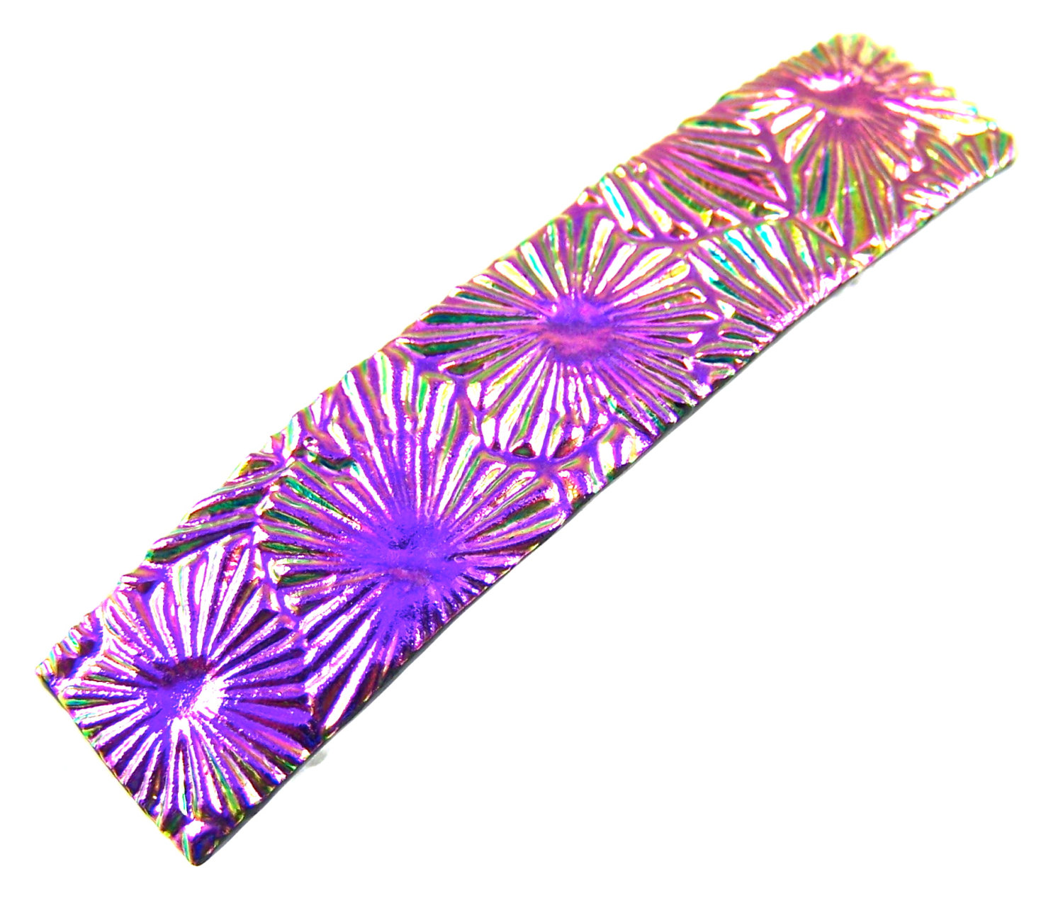 1500x1281 Dichroic Hair Barrette