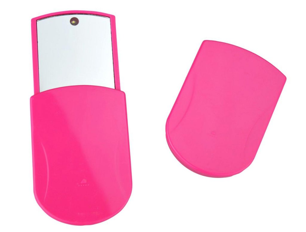 1024x775 Oyster Shell Mirror For Sale Compact Mermaid Vanity Seashell Pink