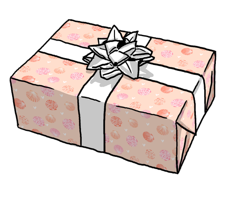 470x403 Seashells Fabric Girls Mermaid Sea Shell Design